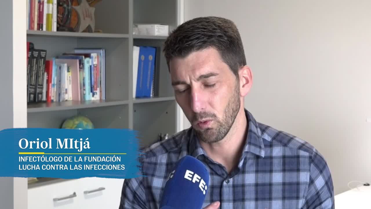 El infectólogo Oriol Mitjà recomienda que esta forma grave de viruela del mono se añada a la lista de infecciones graves de la OMS