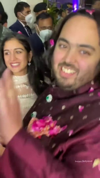 Anant Ambani and Radhika Merchant Recent Rare Video