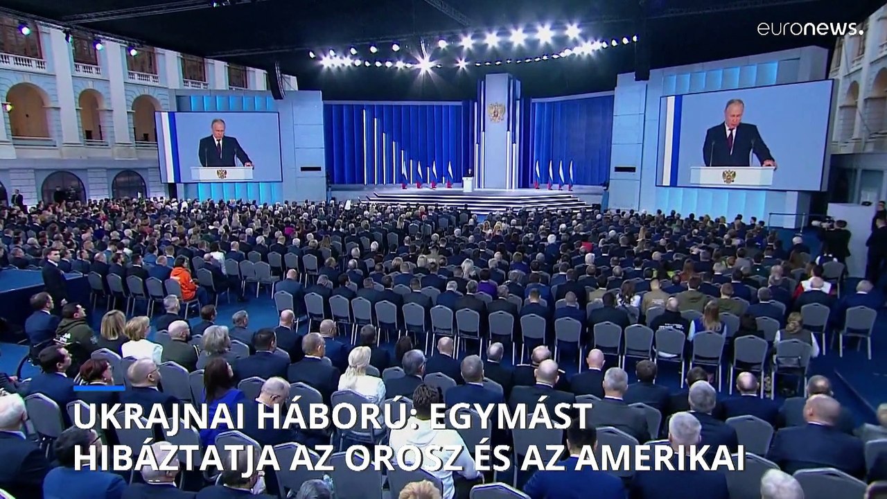 Hidegháborús módon egymásra mutogatott az amerikai és az orosz elnök Ukrajnával kapcsolatban