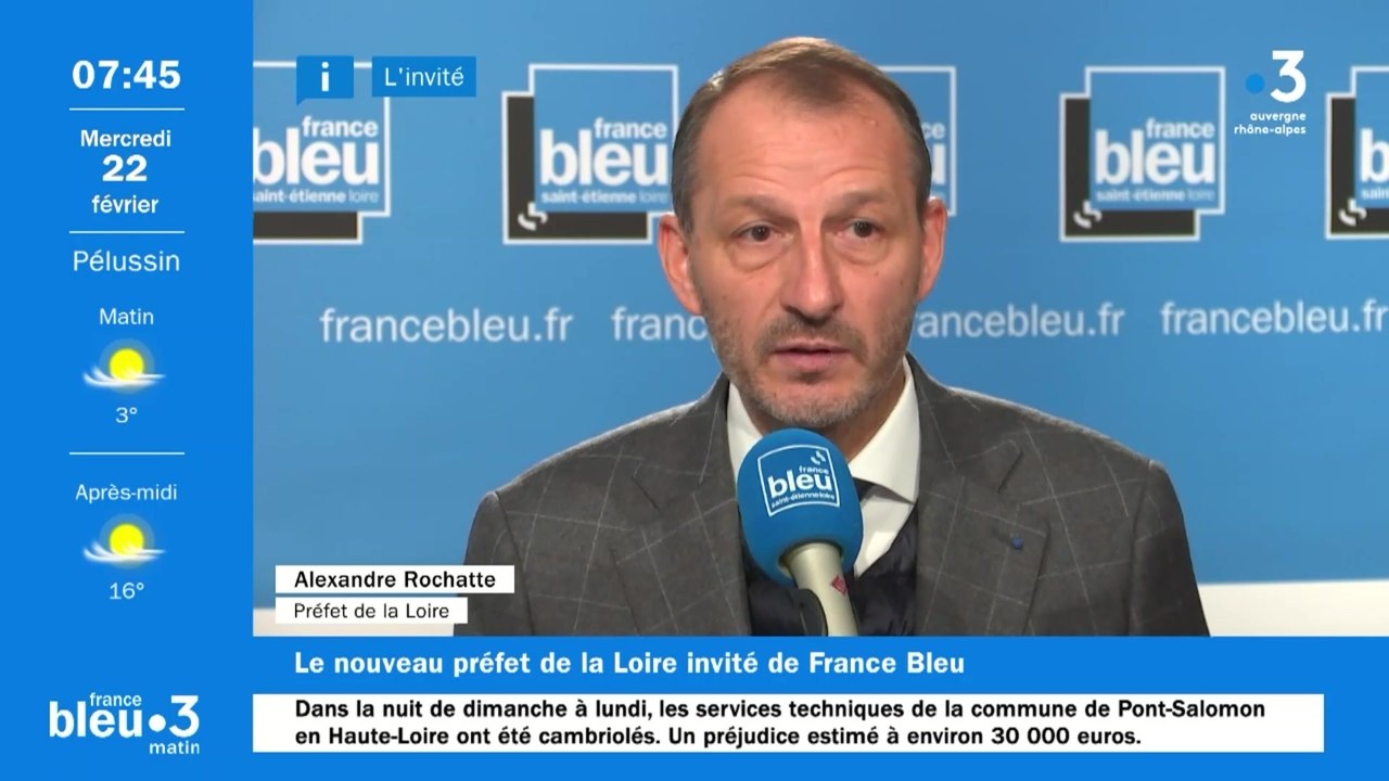 Alexandre Rochatte, préfet de la Loire