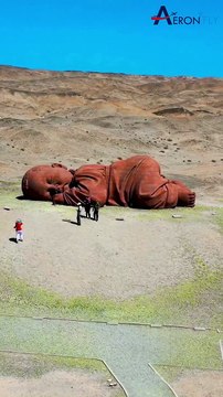 The Son Of The Earth | the Gobi Desert in Hongshanpo, Guazhou County| The Giant Baby Sculpture |Flight Booking With AeronFly | Travel With AeronFLy| AeronFly