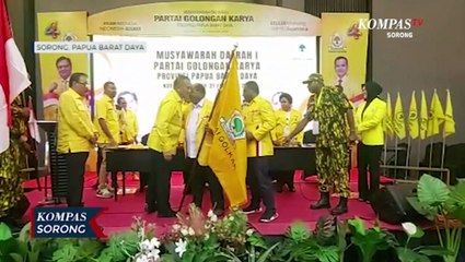 Terpilih di Musda Golkar Lambert Jitmau Dicalonkan Sebagai Gubernur PBD