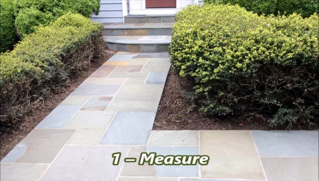 How to Install Flagstone Steps