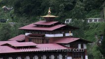 Trongsa Dzong in Bhutan_ birth place of the Kings