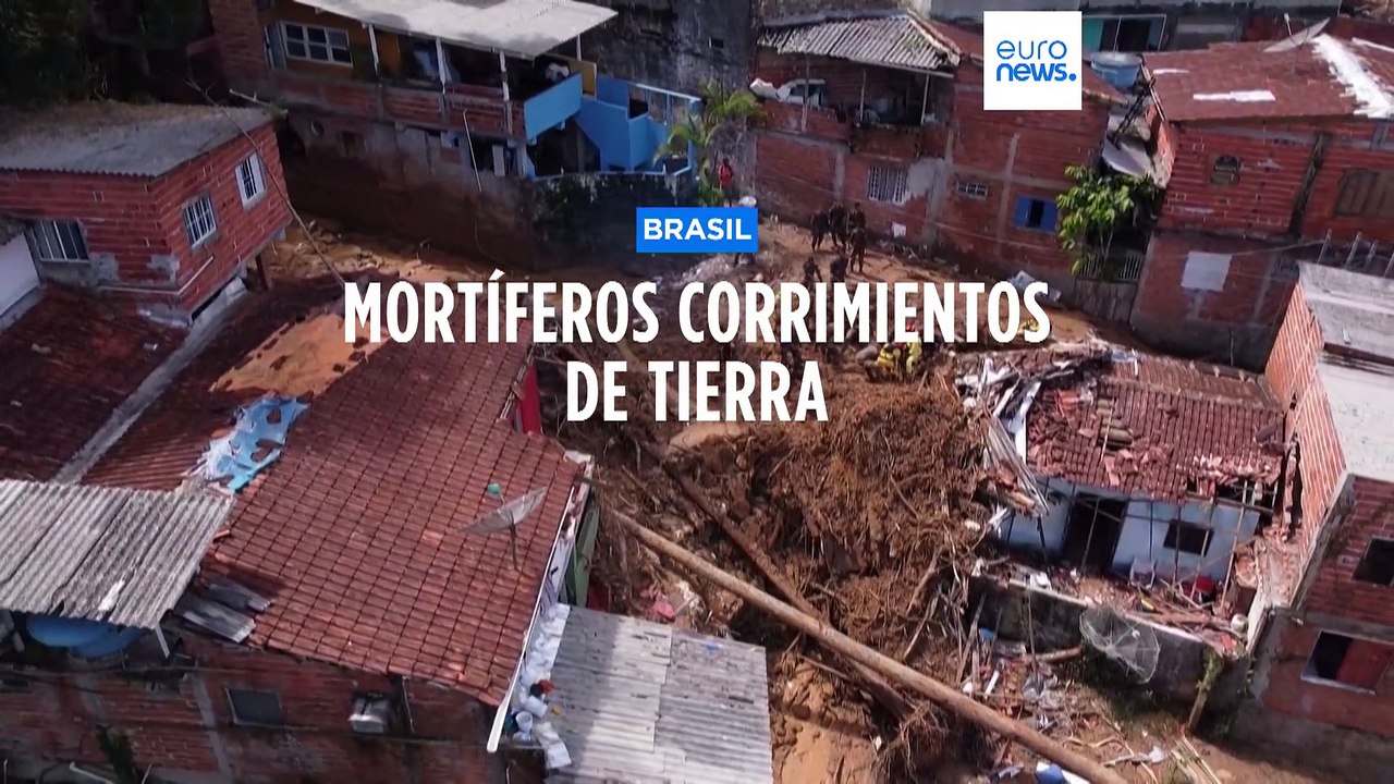 Brasil | Devastadores corrimientos de tierra en Sao Paulo con decenas de muertos y desaparecidos