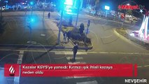 Kazalar KGYS'ye yansıdı: Kırmızı ışık ihlali kazaya neden oldu