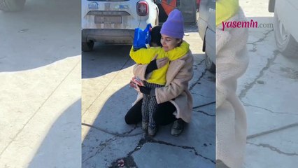 Berfu Yenenler'den anlamlı ziyaret! "Emanetimi teslim ettim"