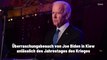 Überraschungsbesuch von Joe Biden in Kiew anlässlich des Jahrestages des Krieges