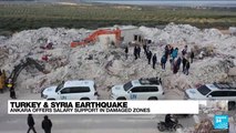 Turkey offers economic support in earthquake zone