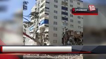 Diyarbakır'da 10 katlı bina kontrollü bir şekilde yıkıldı