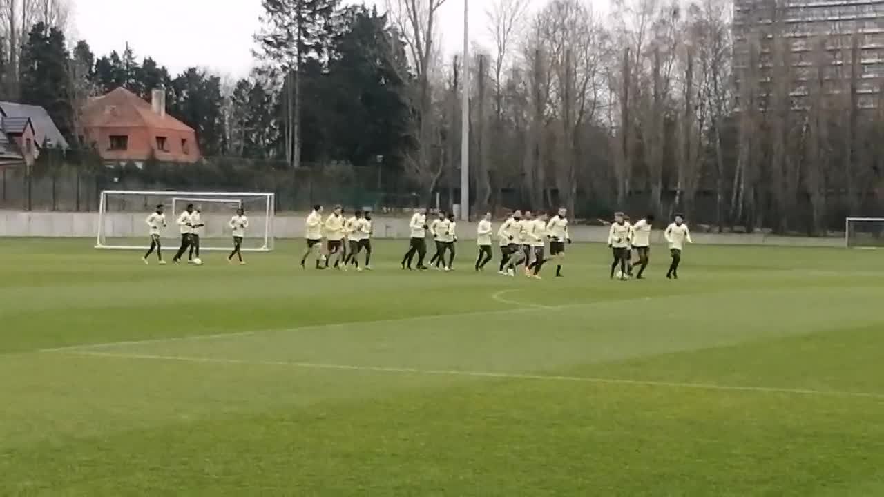 Entraînement Anderlecht