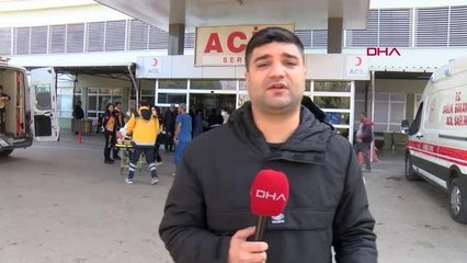 Orta hasarlı çıkan Balcalı Hastanesi'nde hastalar tahliye ediliyor