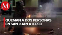 Dos personas fueron quemadas vivas en San Juan Atepec; Oaxaca