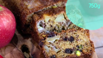 Banana bread aux pommes Pink Lady®