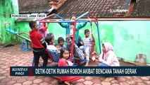 Bencana Tanah Bergerak: Rumah Roboh, Warga Ponorogo Panik Berlarian!