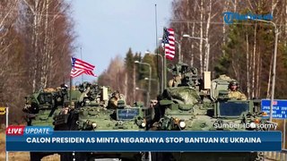 Calon Presiden AS Minta Negaranya Stop Kirim Bantuan ke Ukraina, Washington Cuma Dimanfaatkan China_