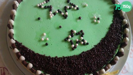 Bavarois menthe chocolat