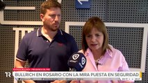 En Rosario, Bullrich prometió 5.000 fuerzas federales y cambios legales para que las Fuerzas Armadas puedan 