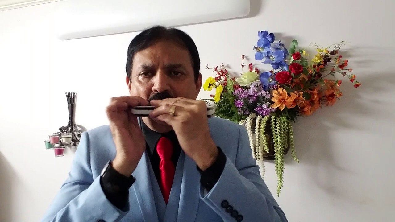 O Mehbooba Tere Dil Ke Paas HiFilm Sangam 1964 on Mouth organ Live