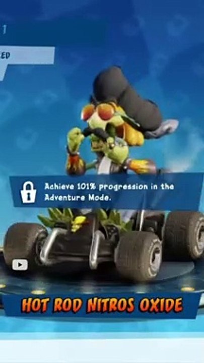 Hot Rod Nitros Oxide Skin - Crash Team Racing Nitro-Fueled