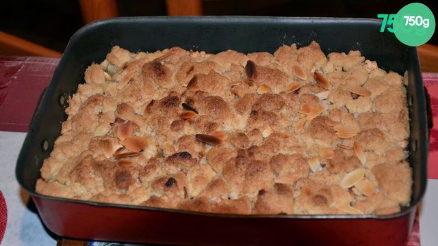 Crumble pommes cannelle selon mamie