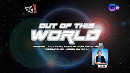 Experiment proposal ng isang Pinoy, ginawa sa outer space! | Dapat Alam Mo!
