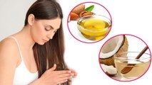 Almond Oil Or Coconut Oil | बालों के लिए कौन सा तेल ज्यादा फायदेमंद है  | Boldsky *health