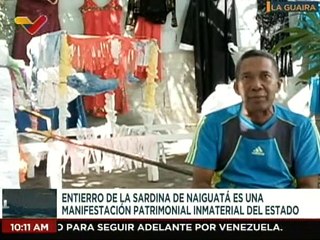 La Guaira | Inicia la Cuaresma y el pueblo de Naiguatá celebra el tradicional Entierro de la Sardina