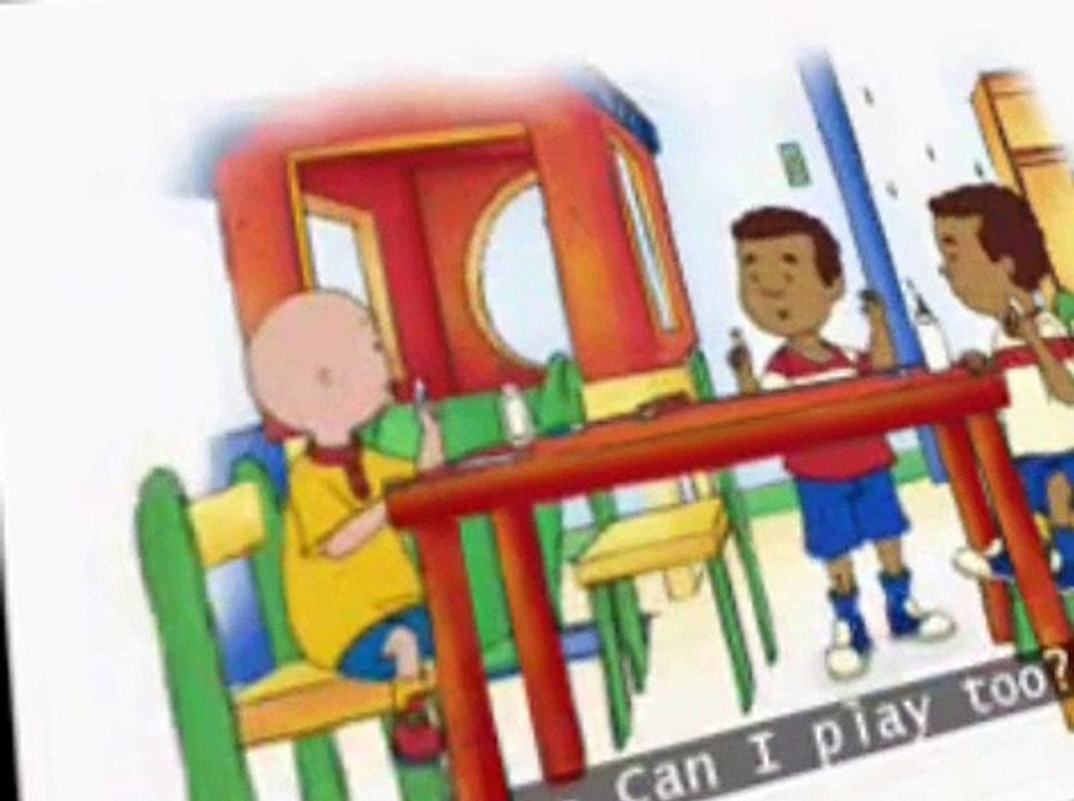 Caillou E021 - Caillou's puppet show