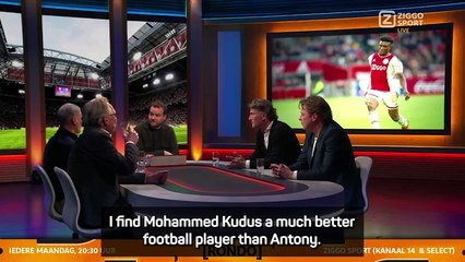 Van Basten think Kudus is an 'all-round player' compared to 'confused' Antony