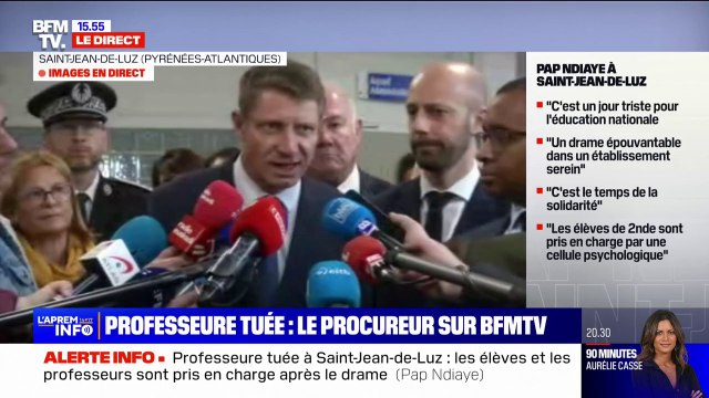 Enseignante mortellement poignardée à Saint-Jean-de-Luz: une enquête ouverte pour assassinat , annonce le procureur de Bayonne