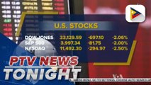 US major stock indices drop amid fears of more rate hikes