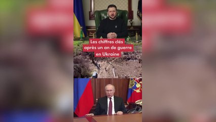Les chiffres clés après un an de guerre en Ukraine