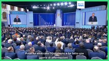 Il discorso alla Nazione di Putin, imprecisioni ed ipocrisie