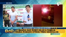 Los Olivos: PNP abate a delincuente tras robar camioneta a familia que venía de Huánuco