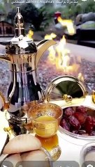 هند القحطاني توثق احتفالها بيوم التأسيس السعودي بتحضيرها أكلة تراثية