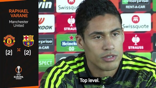 United are ready for Barcelona challenge - Varane