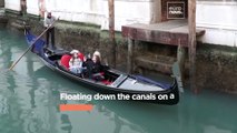 Venice’s famous canals are running dry due to low tides and lack of rainfall