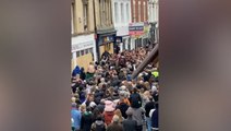 Punches thrown as ‘medieval’ Atherstone ball game descends into chaos
