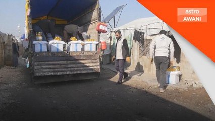 Gempa Bumi Turkiye | Sukarelawan WFP bermalam dalam kereta edar bantuan makanan