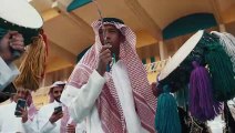 رونالدو يرتدي الزي السعودي ويؤدي العرضة احتفالًا بيوم التأسيس