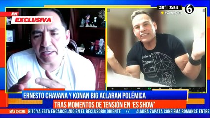 Ernesto Chavana y Konan Big se enfrentan en Chismorreo tras polémica