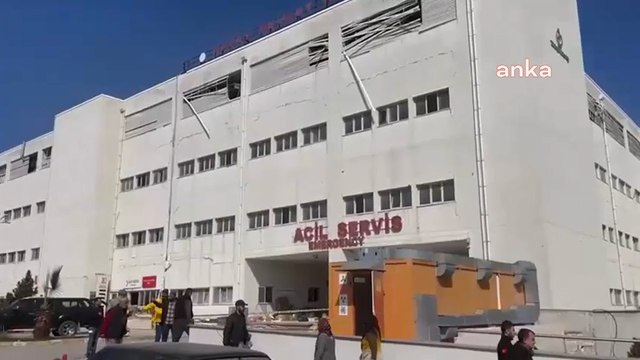 Hatay Devlet Hastanesi de boşaltıldı...