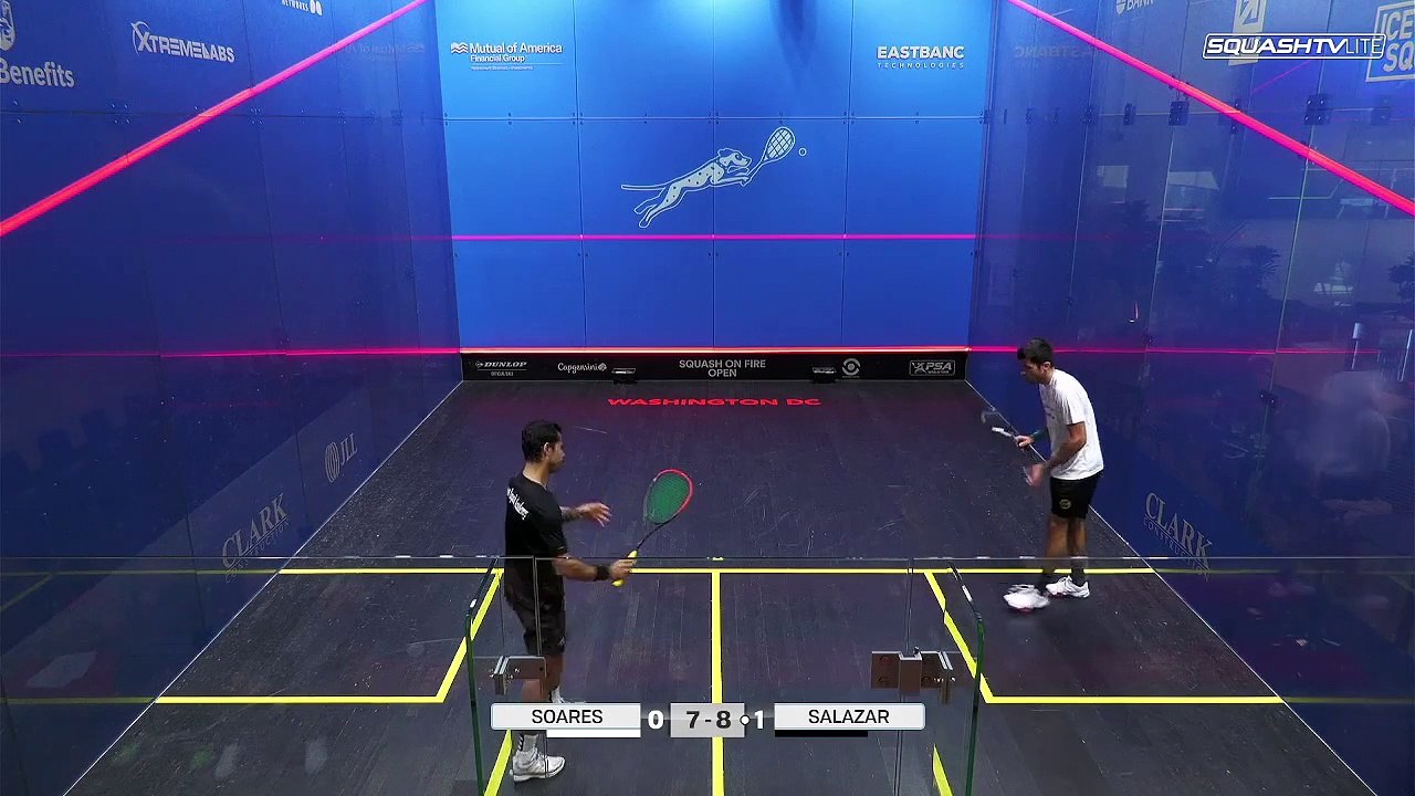 Soares v Salazar | Squash On Fire Open 2023 | Round 1