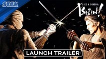 Tráiler de lanzamiento de Like a Dragon: Ishin!