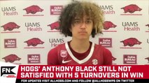 Hogs' Anthony Black Recaps Kentucky Win