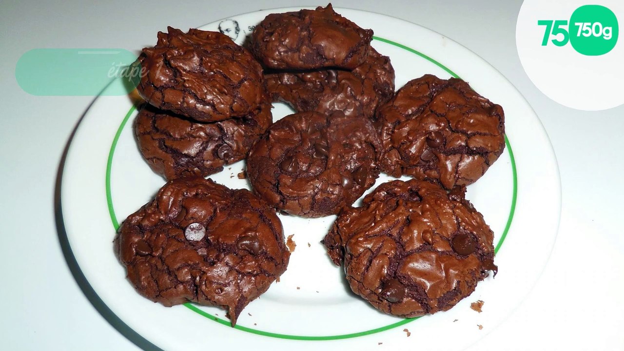 Cookies tout chocolat classiques