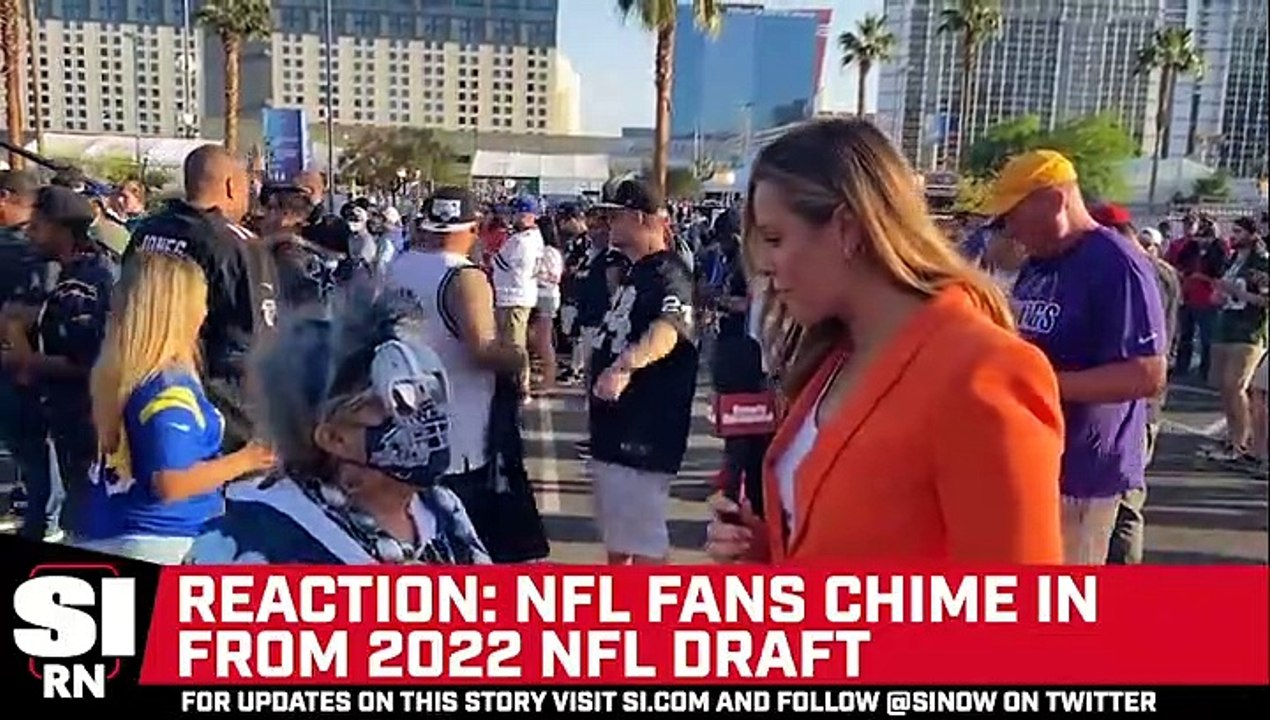 NFL Fans Chime In From 2022 NFL Draft video Dailymotion