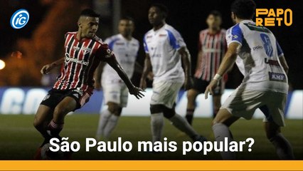 São Paulo mais popular que o Corinthians?