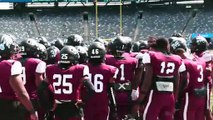 Morehouse College Football Team Huddle